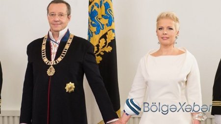 Estoniya prezidenti ona xəyanət edən arvadını boşayır-VİDEO,FOTO
