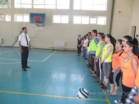 Bərdədə voleybol turniri keçirilib-FOTO