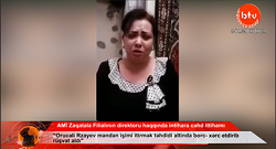 AMİ Zaqatala Filialının direktoru haqqında intihara cəhd ittihamı-VIDEO