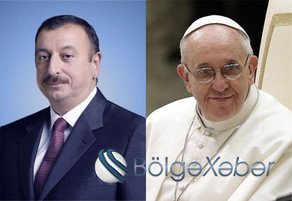 Roma Papası Azərbaycan Prezidentinə təbrik məktubu ünvanlayıb