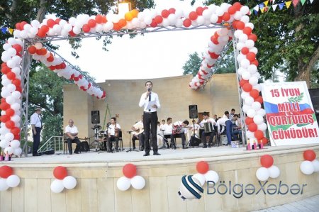 Bərdədə “Milli Qurtuluş günü” münasibəti ilə konsert verilib-FOTO
