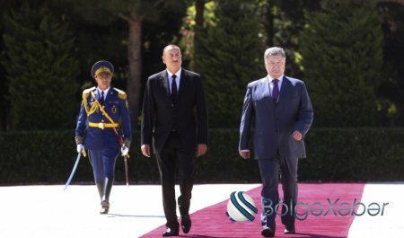 Azərbaycan və Ukrayna prezidentləri arasında görüş başlayıb-FOTOLAR