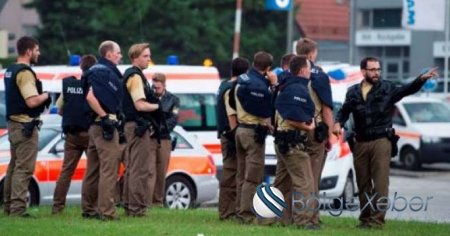 Almaniyadakı terrordan şok görüntülər - VİDEO