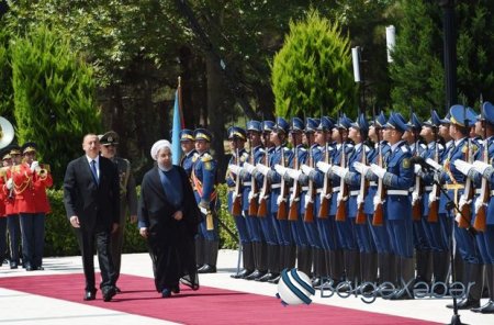 İran Prezidenti Həsən Ruhani Azərbaycana rəsmi səfərə gəlib – FOTO