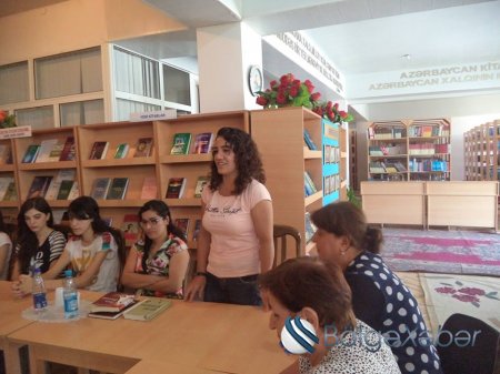  Bərdədə “Kitabxanaların ictimai həyatda rolu” adlı oxucu konfransı-FOTO