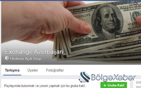 “Facebook”da dolların “qara bazar”ı yaradıldı – “Exchange Azerbaijan”- FOTO
