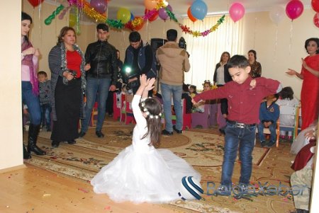 Tərtər rayonunun körpələr evi-uşaq bağçalarında Yeni il şənlikləri keçirilir-FOTO