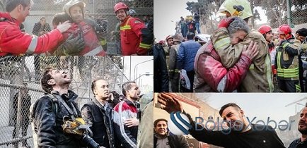 Tehranda bina çökdü - 50 ölü (VİDEO)