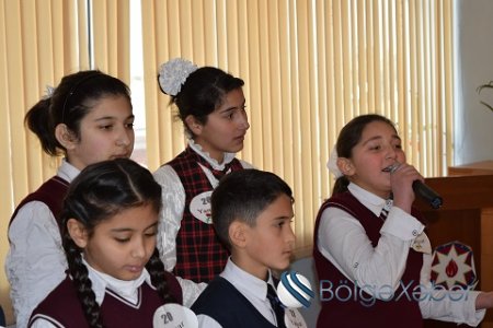 Bərdədə 20 yanvar faciəsi uşaqların gözü ilə adı altında rəsm müsabiqəsi keçirildi-FOTO