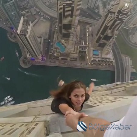 Rusiyalı model Dubayda 306 metr hündürlükdə qalmaqal yaradıb: Cinayət işi açılıb – FOTO + VİDEO