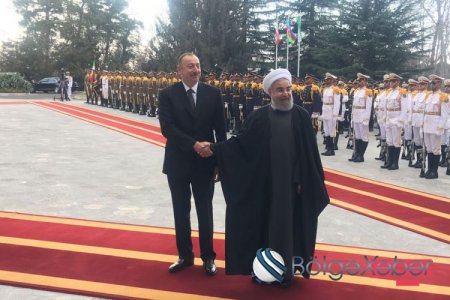 İlham Əliyev İrana getdi - FOTOLAR