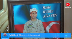 Şəhid Rusif Ağayevin evindən reportaj-VİDEO