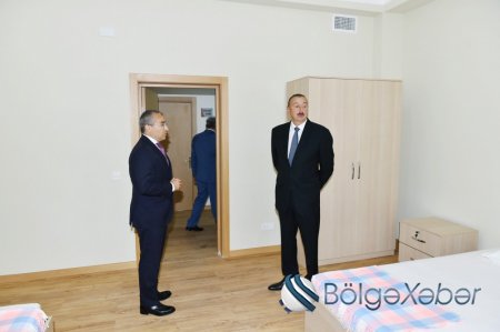 Prezident Zuğulba tədris idman bazasının açılışında - FOTOLAR