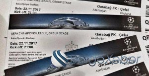 “Qarabağ – Çelsi” oyununa bütün biletlər satılıb
