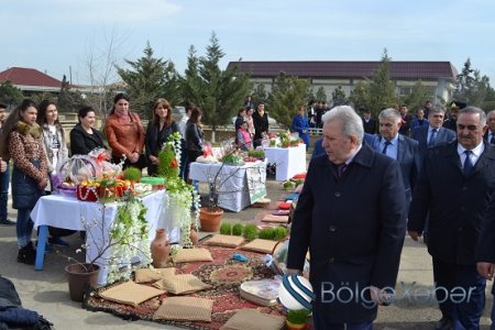 Hacıqabul rayonunda “Novruz” şənliyi-FOTO