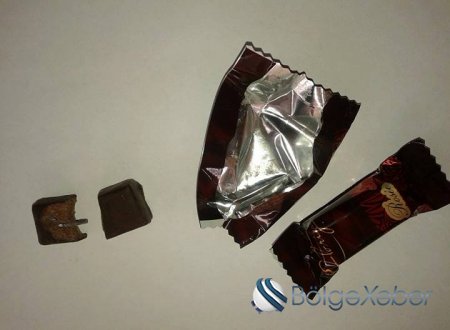 “Konfirom” MMC -nin istehsal etdiyi şokoladın içindən dəmir çıxdı –ŞİKAYƏT(Fotolar)