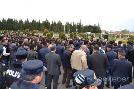Füzulidə 31 Mart soyqırımı qurbanları anıldı-FOTO