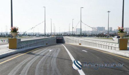 Prezident İlham Əliyev yeni yol qovşağının açılışında iştirak edib - FOTOLAR