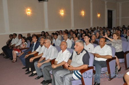Bərdədə ”AXC-in 100 illik yubileyi”nə həsr olunmuş silsilə tədbirlər keçirilib-FOTO