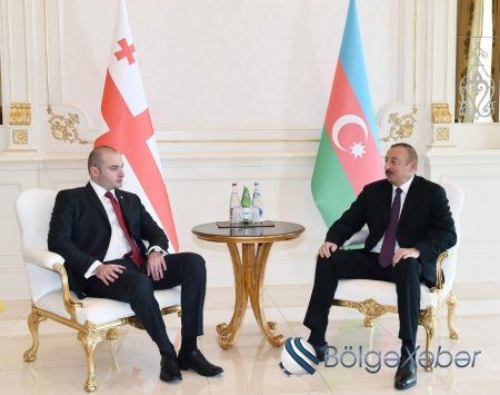 Prezident İlham Əliyevin Gürcüstanın Baş naziri ilə görüşü olub