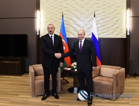 Prezident İlham Əliyev və Prezident Vladimir Putinin görüşü olub