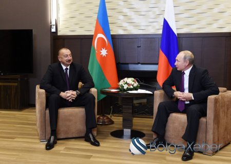 Prezident İlham Əliyev və Prezident Vladimir Putinin görüşü olub
