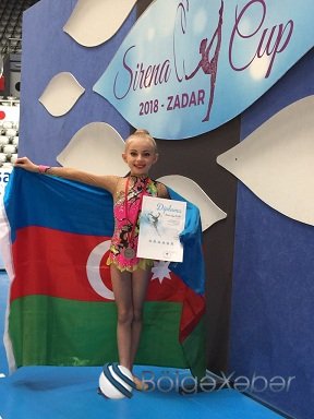 Balaca gimnast – Mina Abbasovanın Xorvatiyada böyük qələbəsi