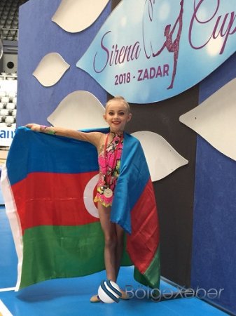 Balaca gimnast – Mina Abbasovanın Xorvatiyada böyük qələbəsi