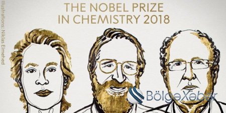 Kimya üzrə "Nobel"in sahibləri bəlli oldu