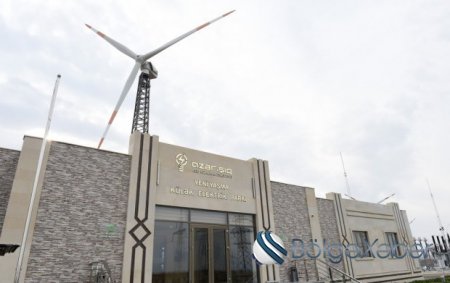 İlham Əliyev və xanımı Xızıda “Yeni Yaşma” Külək Elektrik Parkının açılışında
