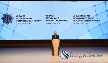 Prezident İlham Əliyevin iştirakı ilə Bakıda VI Beynəlxalq Humanitar Forum keçirilir