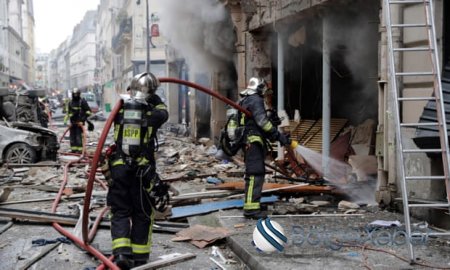 Parisdə güclü partlayış: 5 ölü, 41 yaralı var-FOTO