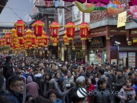 Çində əhalinin sayı açıqlandı: 1,395 milyard nəfər
