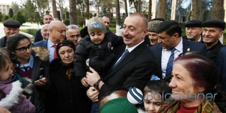 Prezident  İlham Əliyev Beyləqanda açılışlar edib (FOTOLAR)