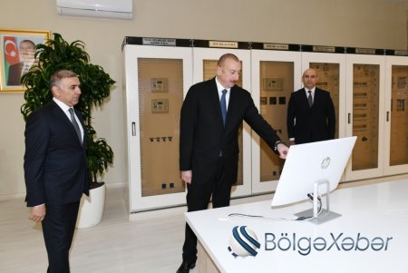 Prezident  İlham Əliyev Beyləqanda açılışlar edib (FOTOLAR)