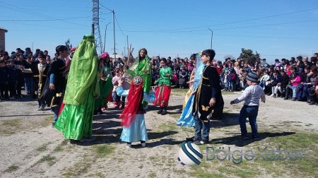 Hacıqabulda geniş  bayram  şənliyi keçirilib-FOTO
