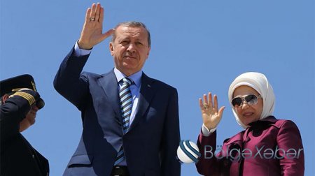 Türkiyə prezidenti Tacikistana səfərə gəlib