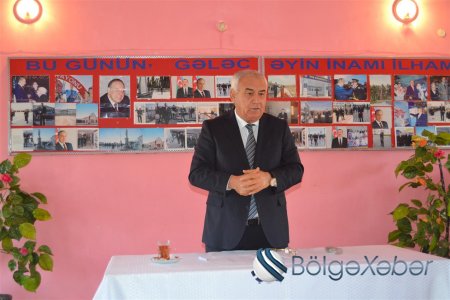 Füzuli rayon İH başçısı vətəndaşlarla görüşdü - FOTO