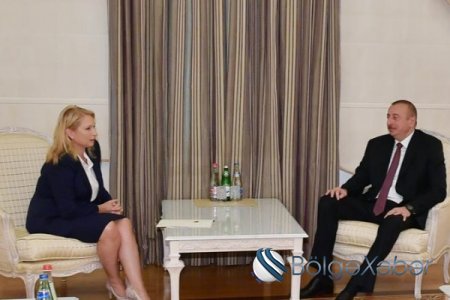 Prezident İlham Əliyev gürcü naziri qəbul etdi