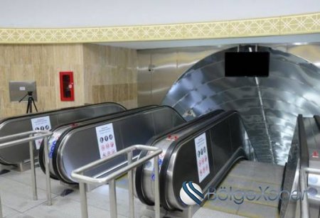 Yeni təmir olunan “Xətai” metrostansiyasında problem : eskalator xarab oldu- VİDEO