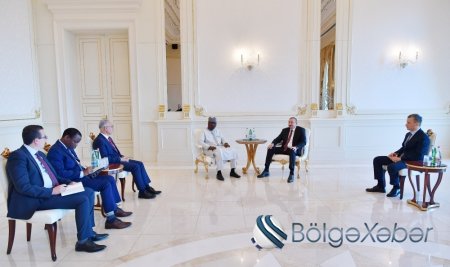 Prezident İlham Əliyev BMT Baş Assambleyasının prezidentini qəbul edib