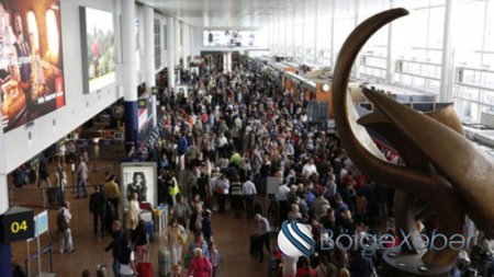 Moskva aeroportlarında 45 reys təxirə salındı