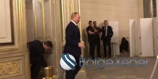 Putin ayaqyoluna 6 nəfərin müşayəti ilə gedirmiş