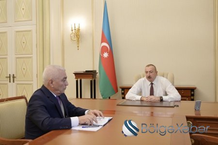 İlham Əliyev “Azərenerji” ASC-nin prezidentini qəbul edib