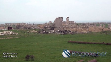Ağdam rayonunun Muğanlı kəndindən görüntülər - VİDEO