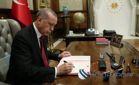 Ərdoğan Azərbaycanla imzalanmış Memorandumu təsdiqlədi