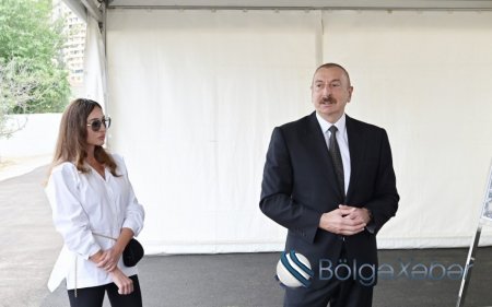 İlham Əliyev və Mehriban Əliyeva Zooloji Parkın açılışında iştirak ediblər