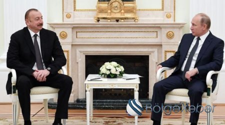 Soçidə İlham Əliyev və Vladimir Putin arasında ikitərəfli görüş başladı