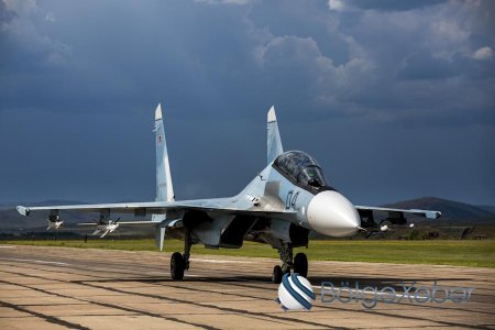 Ukrayna hərbçiləri Rusiyanın Su-30 təyyarəsini vurdu
