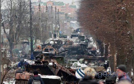Ukrayna ordusu RF qoşunlarını Kiyevdən şərqə sıxışdırıb